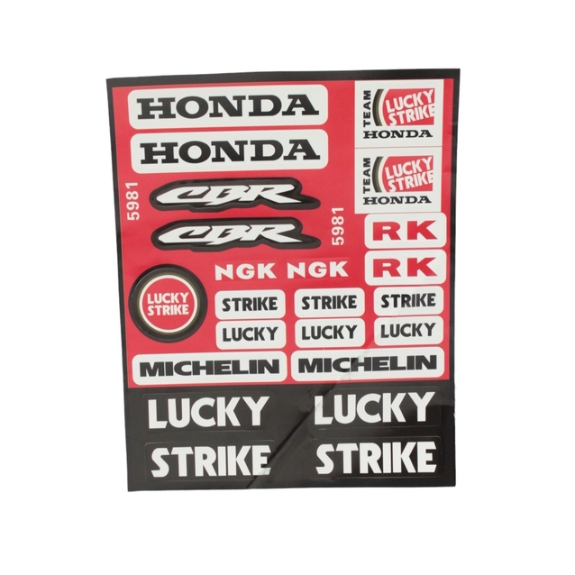 Наклейки HONDA, 5981 (22х17) фото westvelo.com