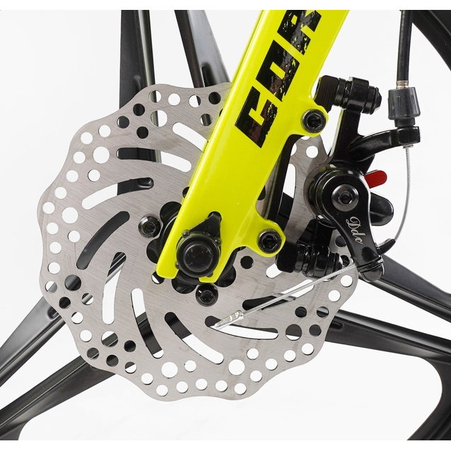 Дитячий велосипед 16 MG Corso «STREAM» SM-75410, магнієва рама, чорно-жовтий фото westvelo.com