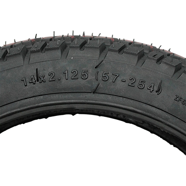 Покришка 14-2.125 Б/К PERFECT (PF-416) для електровелосипеда, E-BIKE фото westvelo.com