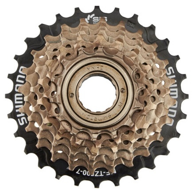 Зірка задня різьбова 7-рик SHIMANO TZ-500 (14-28T)