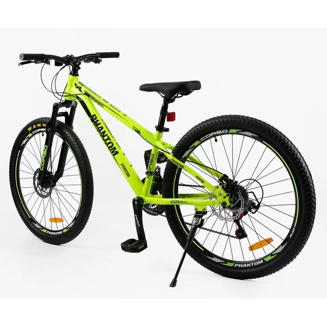 Велосипед 26 ST Corso «PHANTOM» PH-26183 сталь 13", (к-т SunRun) жовтий фото westvelo.com