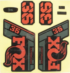 Наклейки на вилку. FOX "прінт 30"