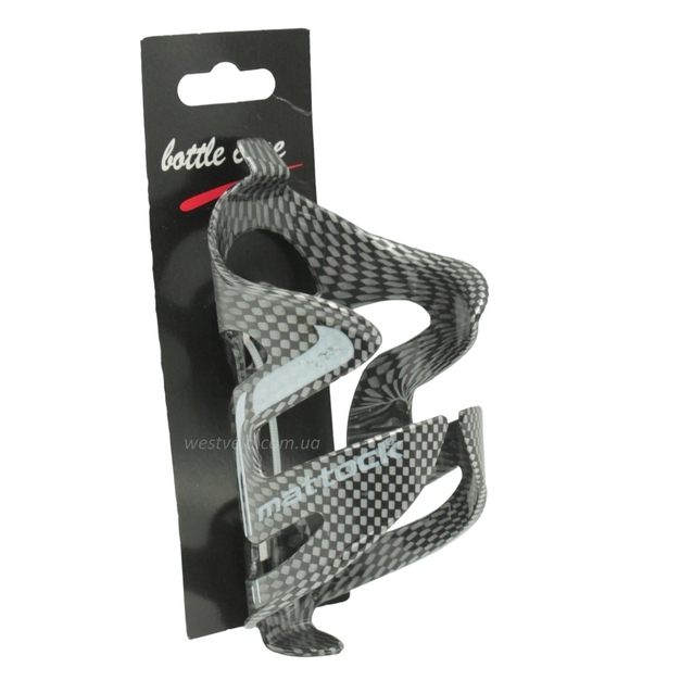 Фляготримач пластик MATOOK Carbon фото westvelo.com