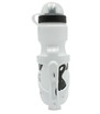 Фляга 650ml. пластмасова біла + фляготримач пластик фото westvelo.com