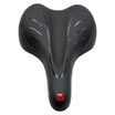 Сідло мтв на глагол VADER VD-841B-01, (180х255мм) AFT, чорний фото westvelo.com