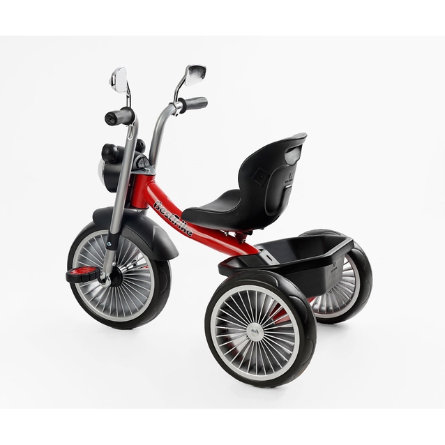 Дитячий велосипед 3-х колісний EVA (піна) Best Trike колеса 10-8, BS-69116 червоний, сталева рама, УКР. ОЗВУЧУВАННЯ, кошик фото westvelo.com