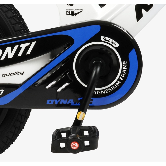 Дитячий велосипед 16 MG Corso «MONTI» MT-16316, магнієва рама, біло-синій фото westvelo.com