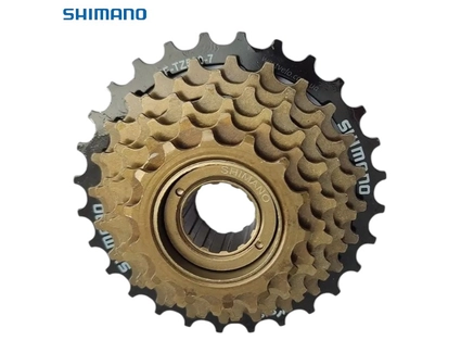 Зірка задня різьбова 7-рик SHIMANO TZ-500 репліка (14-28T)