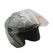 Мото шолом, відкритий (M 57-58) BLD-708 сірий глянець з відкидними окулярами фото westvelo.com