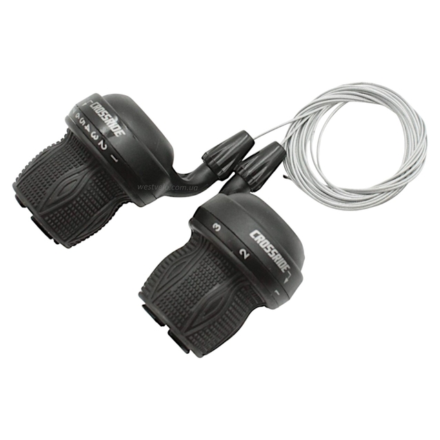 Грипшифт 3+7 шв. CROSSRIDE CR-SH100-L3/R7 фото westvelo.com