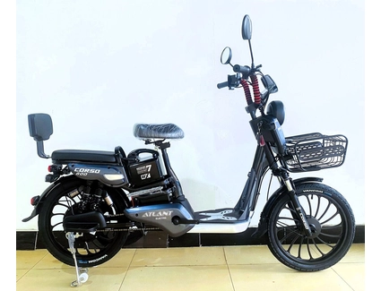 Електровелосипед 20 ST Corso «ATLANT» TL-32966 сталь, двигун 800W, акумулятор 48V 20Ah літієвий, графітовий