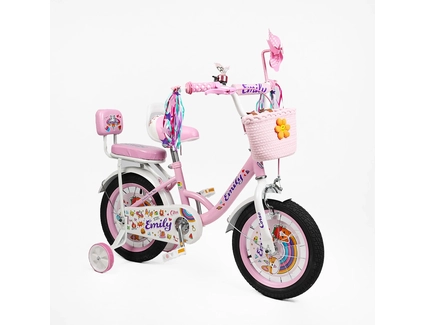 Дитячий велосипед 12 ST Corso «EMILY» ML-15569 рожевий
