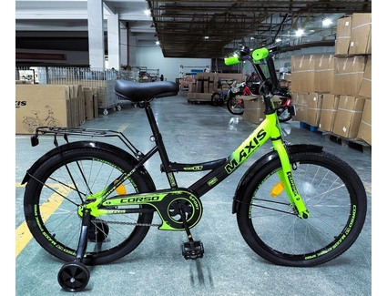 Дитячий велосипед 20 ST Corso «MAXIS» MX-22427 чорно-салатовий