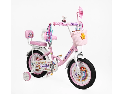 Дитячий велосипед 14 ST Corso «EMILY» ML-17402 рожевий