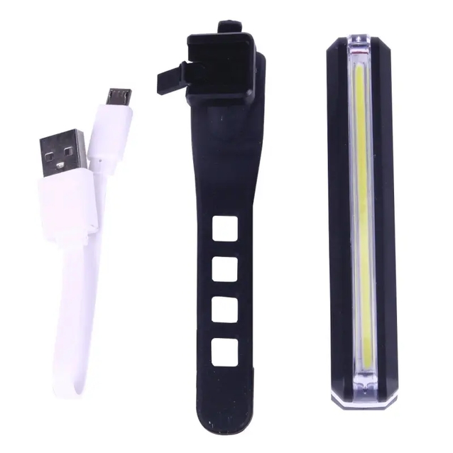 Мигалка зад №2266 WDS-2266 довга, з акумулятором, на usb зарядку фото westvelo.com