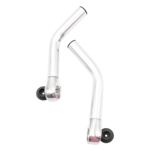 Роги руля алюміній нікель L-160мм. фото westvelo.com