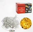 Гірлянда-штора 3.6 м, жовте світло, від USB, 8 режимів (C 61481-65 Y) фото westvelo.com