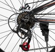 Велосипед 24 AL Corso «FENIX» FX-24912 алюміній 11", (к-т Saiguan) чорно-червоний фото westvelo.com