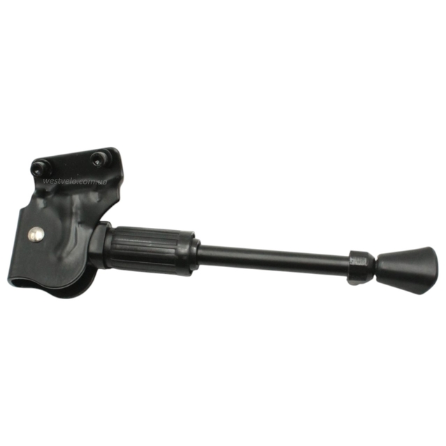 Підніжка регульована 24-29 на перо під 2 болти, сталева чорна фото westvelo.com