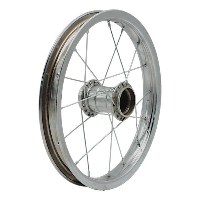 Колесо 14 зад обід нікель, стакан фото westvelo.com