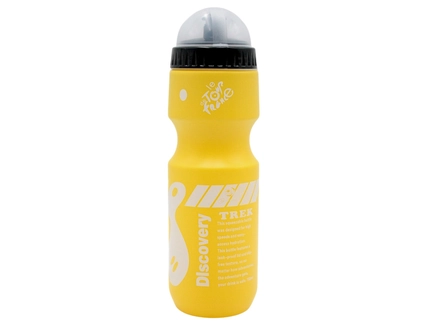 Фляга 750ml Discovery (TREK) пластмасова, жовто-білий