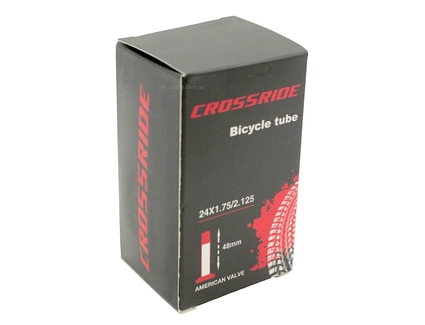 Камера 24. довгий ніпель AV 48mm CROSSRIDE (1.75-2.125)
