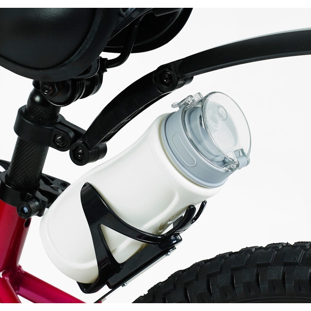 Дитячий велосипед 20 AL Corso «TAYGER» TG-70450 алюмінієва рама рожево-білий, ручне гальмо, дод. колеса, дзвоник, бутилочка фото westvelo.com