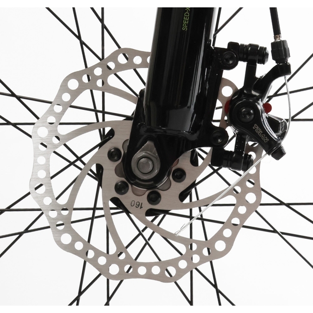 Велосипед 29 ST Corso «STELLAR» TL-29122 сталь 21", (к-т Saiguan) чорно-зелений фото westvelo.com