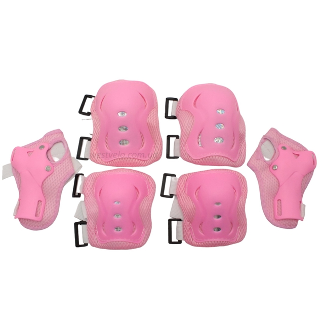 Комплект дитячого захисту, у сітці, 609 розовий фото westvelo.com