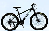 Велосипед 26 ST Corso «ENERGY» EN-26166 сталь 15", (к-т SHIMANO) чорно-зелений фото westvelo.com