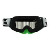 Мото окуляри Кросс-ендуро 100% 109-1-25, чорно-зелені, дзеркальний візор (class B) фото westvelo.com