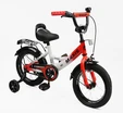 Дитячий велосипед 14 ST Corso «MAXIS» MX-73569 біло-червоний фото westvelo.com