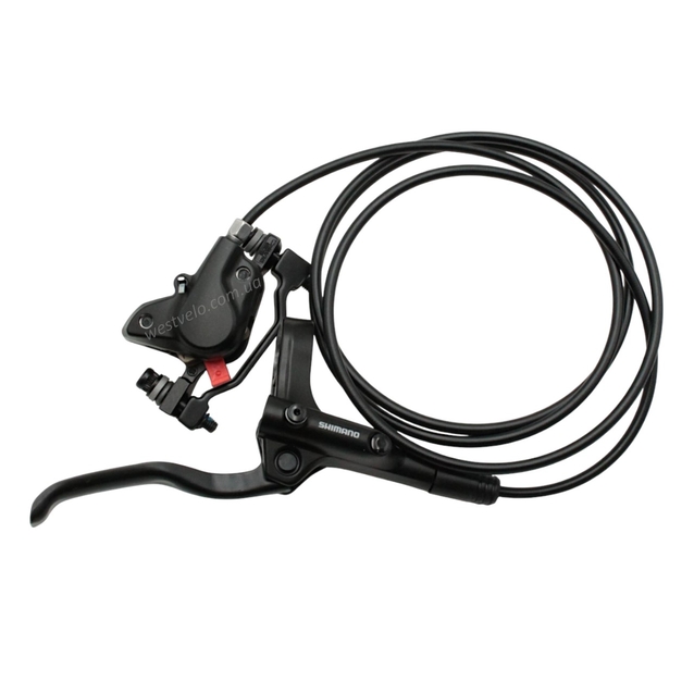Гідравлічні гальма SHIMANO задн.(права) BL-MT200 (R), BR-MT200 (R), SM-MA-F180P/P2, 1600 мм фото westvelo.com