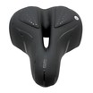 Сідло на демпферах з отвором AVANTI № 189 GEL, чорне з крапками фото westvelo.com