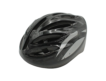 Вело шолом "TK Sport" 718 (54 см) чорно-сірий