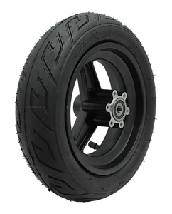 Колесо переднє 10" алюмінієве, пром-підшипники (10х30х9) 6200 2RS, під Disk-brake,електросамоката Crosser Т4 (10х2.7-6.5)