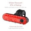 Мигалка на usb зарядку зад №056 VOLCANO червона з акумулятором (362) фото westvelo.com