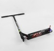 Самокат трюковий Best Scooter «SIMBIOTE-2» 97683 чорно-червоний, HIC-система, пеги, AL диск та дека, колеса PU Ø120mm, ширина керма - 57 см фото westvelo.com