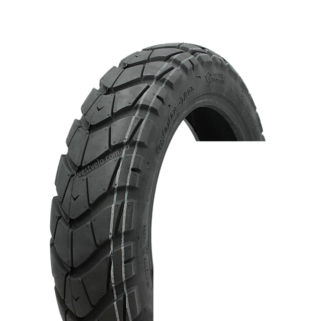 Покришка "10" 3.00-10 Б/К DELI TIRE Індонезія (101) напів-шип TL фото westvelo.com