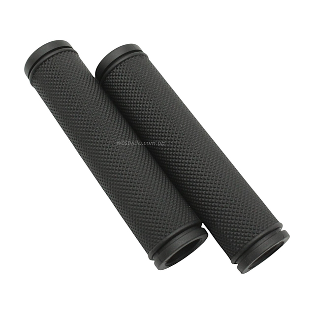Гріпси VELO VLG-609 L-130мм AFT чорні, гумові (Taiwan) фото westvelo.com