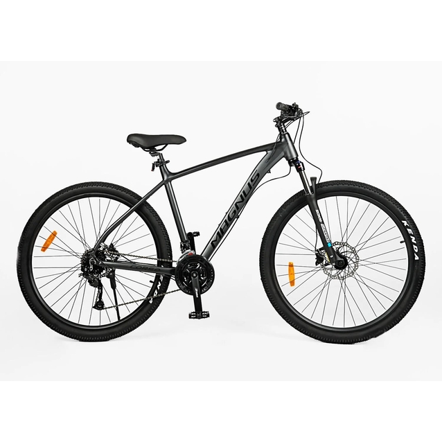Велосипед 29 AL Corso «MAGNUS» MG-89626 алюміній 21", (к-т SHIMANO) графіт матовий фото westvelo.com