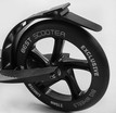 Самокат дитячий 2-х колісний, PU Best Scooter 40824 чорно-синій, колеса Ø230-215mm, AL, 1 амортизатор передній фото westvelo.com
