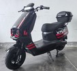Електроскутер Corso «FLEX» FL-239072 двигун 1500W, акумулятор графеновий 72V 35Ah, чорно-червоний, колеса 10" + 1 ящик. акум фото westvelo.com