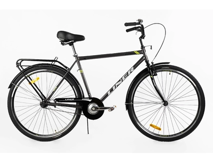 Міський велосипед 28 ST Corso «LINER» LN-28108 сталь 21", темно-сірий