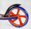 Самокат дитячий 2-х колісний, PU Skyper «RENDAL» NL-11299 синьо-помаранчевий, Ø200mm, AL, ручне гальмо фото westvelo.com