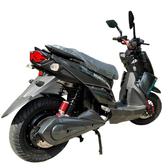 Електроскутер Corso «HURRICANE» HR-246188, двигун 2500W, акумулятор 72V 40Ah літій-залізо-фосфатний, зелений, колеса 10" фото westvelo.com