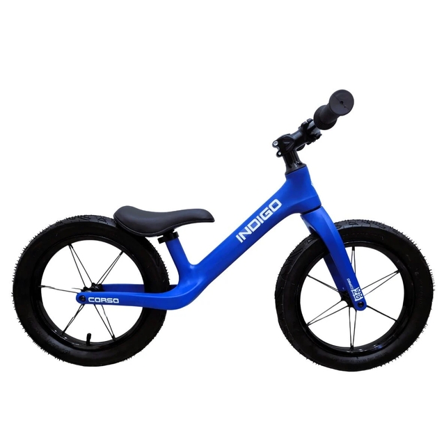 Велобіг 14 Corso надувні колеса, нейлонова рама «INDIGO» D-4500-92 синій фото westvelo.com