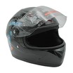 Мото шолом дитячий, закритий (L) "909", SPACE чорний глянцевий фото westvelo.com