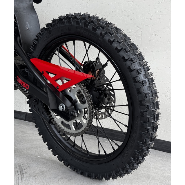 Електродіртбайк Corso «STORM» E-2500 Trail SR-74640 двигун 2500W, акумулятор 60V 27Ah літієвий, чорний, колеса 17" фото westvelo.com