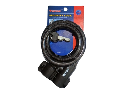 Замок TONYON 505 Ø12mm-1500mm на ключ, з кріпленням на раму